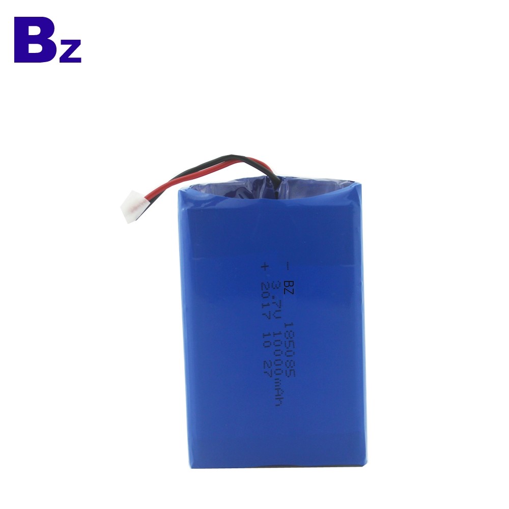 185085 10000mAh 3.7V 可充電鋰聚合物電池