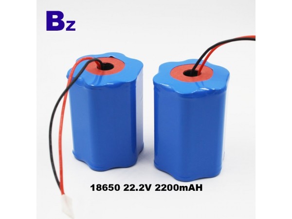 特殊電池 - 18650 - 6S - 2200mAh - 22.2V - 鋰離子電池 - 可充電電池