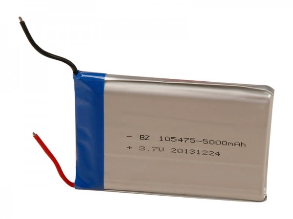 電子數碼產品電池 - BZ 105475 - 5000mAh - 3.7V - 鋰離子電池 - 可充電電池