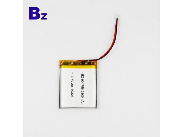 電子數碼產品電池 - 904758 - 3.7V - 2800mAh - 鋰離子電池 - 可充電電池