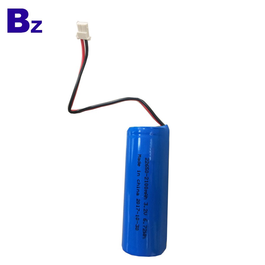 22650 3.2V 2100mAh 磷酸鐵鋰電池