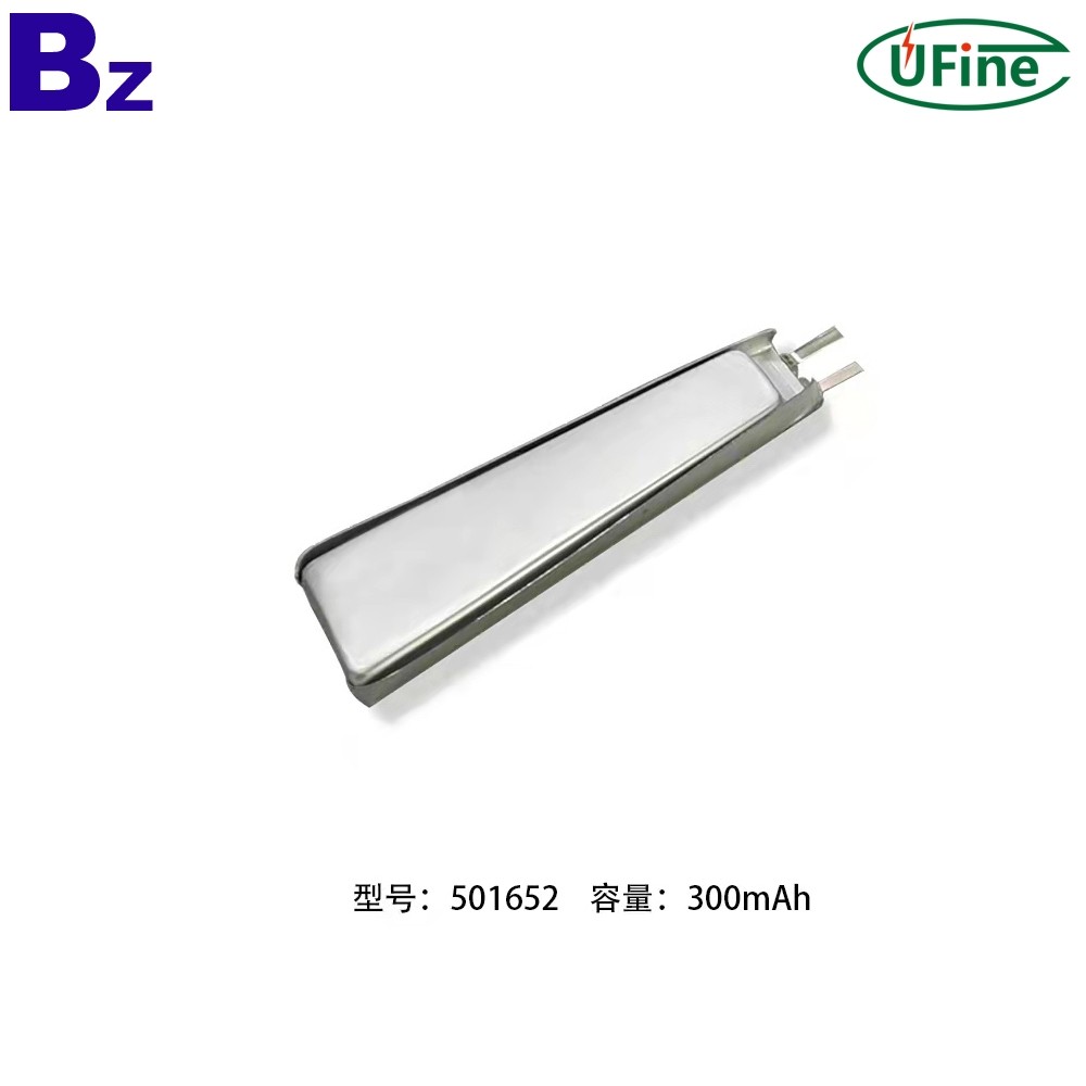 300mAh 玩具可充電異形鋰電池