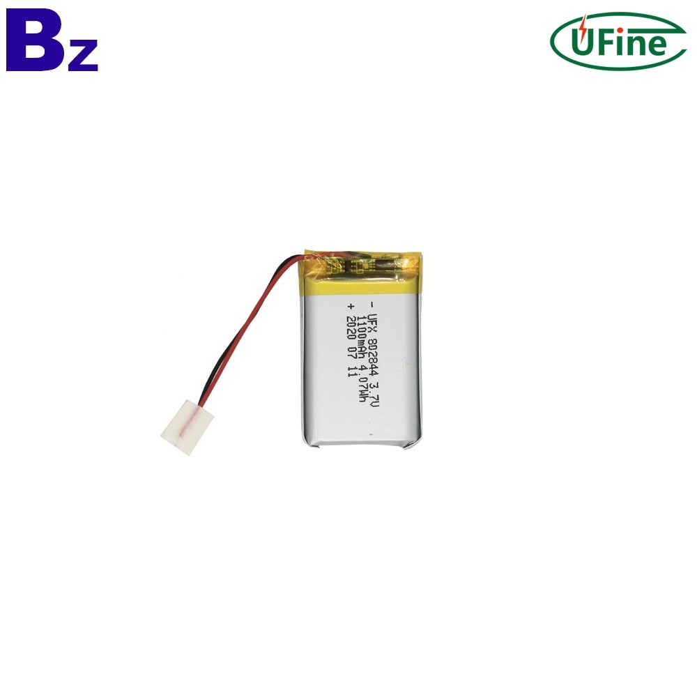 聚合物鋰離子電芯廠供應 3.7V 1100mAh 電池