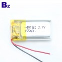 深圳最好的鋰電池製造商定制藍牙智能手環的鋰電池 BZ 401120 55mAh 3.7V 鋰聚合物電池帶KC證書