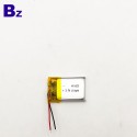 中國鋰電池廠批發移動WIFI設備的Lipo電池 BZ 401623 110mAh 3.7V 聚合物鋰離子電池