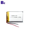 中國熱銷電池用於掃描儀的Lipo電池 BZ 502545 600mAh 3.7V 鋰電池帶KC認證