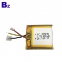 中國鋰電池供應商定制 BZ 503030 400mAh 3.7V 鋰聚合物電池