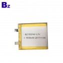 中國鋰電池供應商定制 BZ 553740 1000mAh 3.7V 可充電鋰聚合物電池
