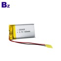 中國鋰電池廠家批發智能溫度計電池 BZ 602035 400mAh 3.7V 鋰離子電池有KC證書