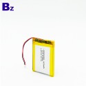 中國工廠定制Gps可充電鋰離子聚合物電池 BZ 634058 1600mAh 3.7V 鋰電池