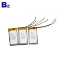 定制熱銷鋰電池適用於智能溫度計 BZ 752240 500mAh 3.7V 可充電鋰電池