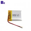 高品質的鋰電池適用於智能可穿戴設備 BZ 802530 600mAh 3.7V KC認證鋰電池