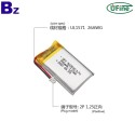 鋰離子電芯廠供應可充電鋰離子聚合物電池用於 GPS 跟踪器 UFX 902540 900mAh 3.7V 鋰聚合物電池