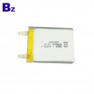 中國鋰電池供應商定制 BZ 403035 400mah 3.7V 可充電鋰離子電池