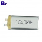 OEM用于醫療產品的鋰電池 BZ 752248 750mAh 3.7V 鋰聚合物電池