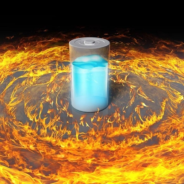 鋰離子電池起火