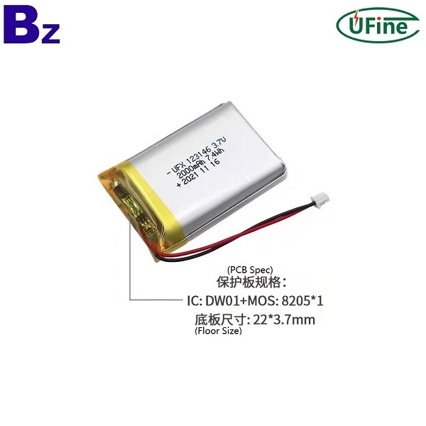 鋰離子電芯廠批發 3.7V 2000mAh 電池