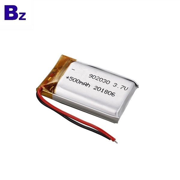 902030 500mAh 3.7V LiPo電池