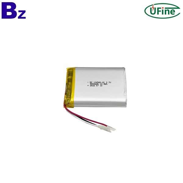 124560 3.7V 4000mAh 2C 放電電池