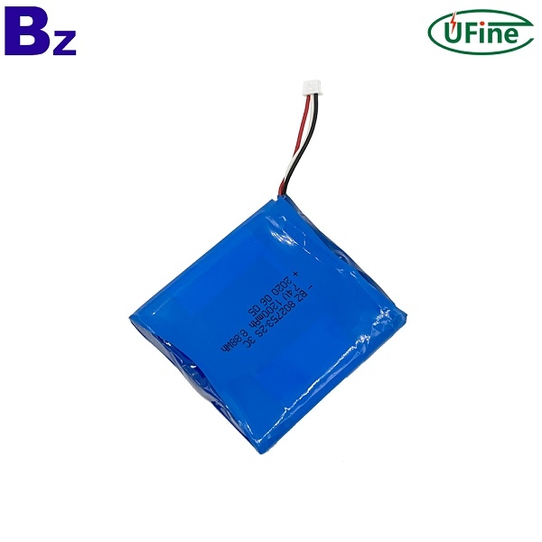 802753-2S 7.4V 1200mAh 3C放電鋰電池組