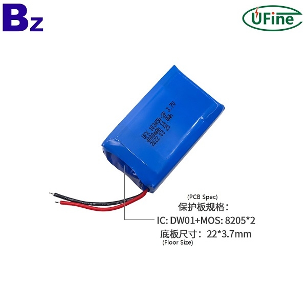 103450-2P 3.7V 4000mAh 鋰離子聚合物電池組