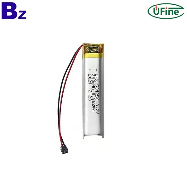 鋰離子電池製造商生產可充電501250電池