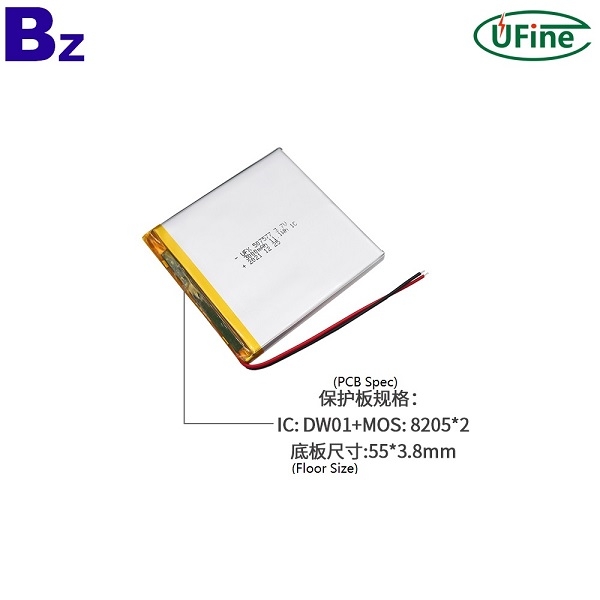 507577 3.7V 3000mAh 鋰離子電池 