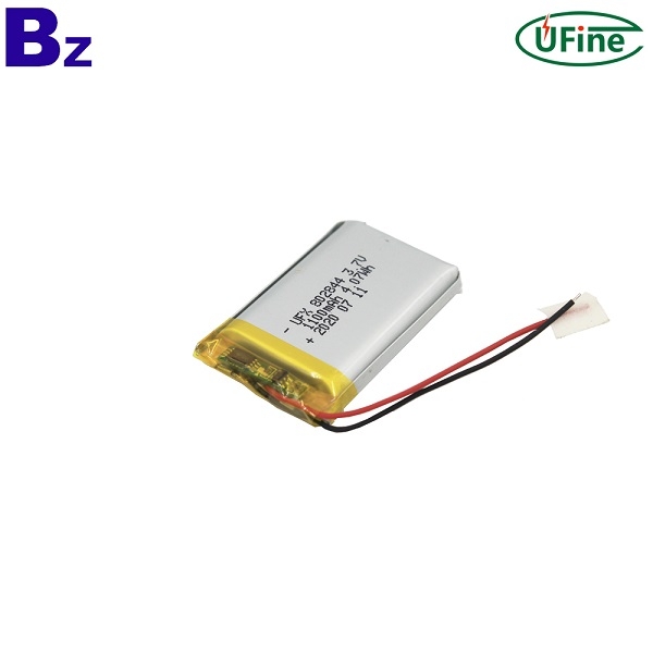 802844 3.7V 1100mAh 可充電鋰電池