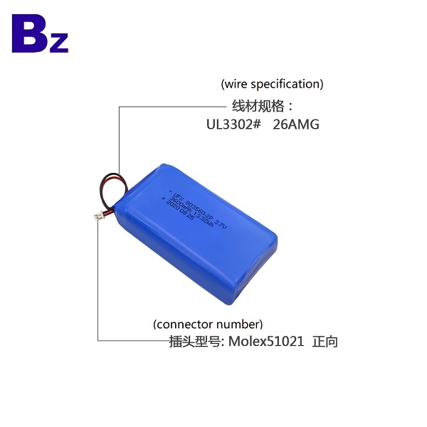 中國供應商批發3600mAh鋰聚合物電池