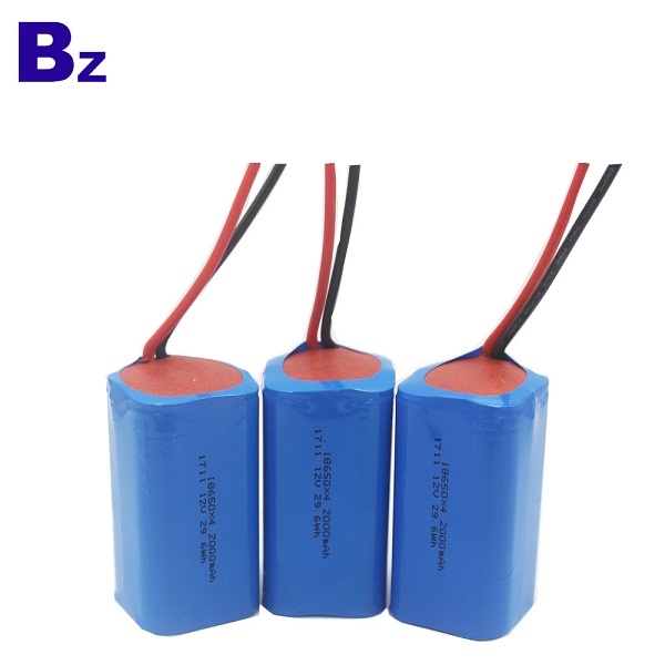 BZ 18650 4S 2000mAh 14.8V 可充電鋰離子電池