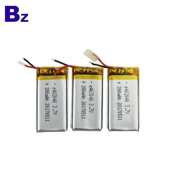 BZ 402040 280mah 3.7V 鋰電池