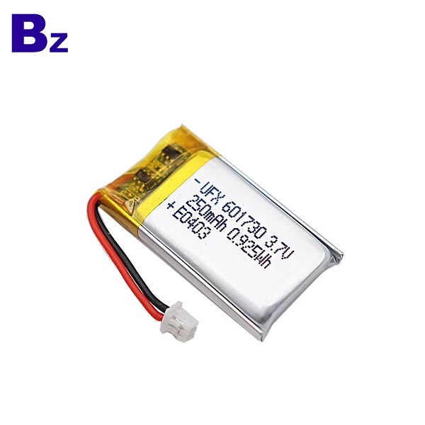 用於數碼工具的電池 BZ 601730 3.7V 250mAh