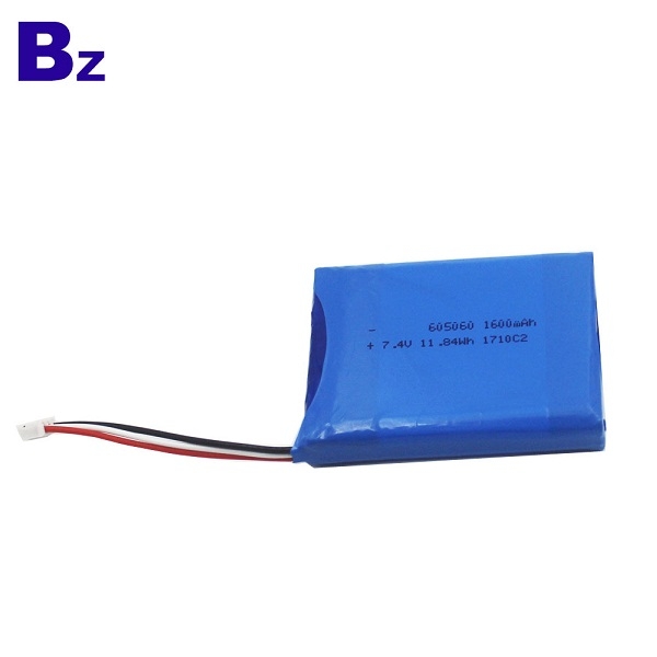 BZ 605060-2S 7.4V 1600mAh 聚合物鋰離子電池