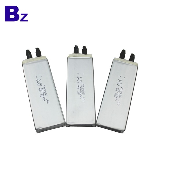 703496 10C 2600mAh 3.7V 適用於數碼產品LiPo電池