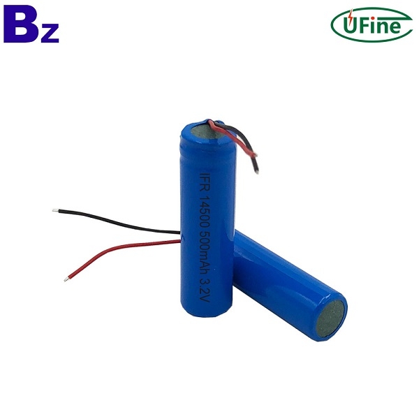 中國最佳性能 500mAh LiFePO4 電池 