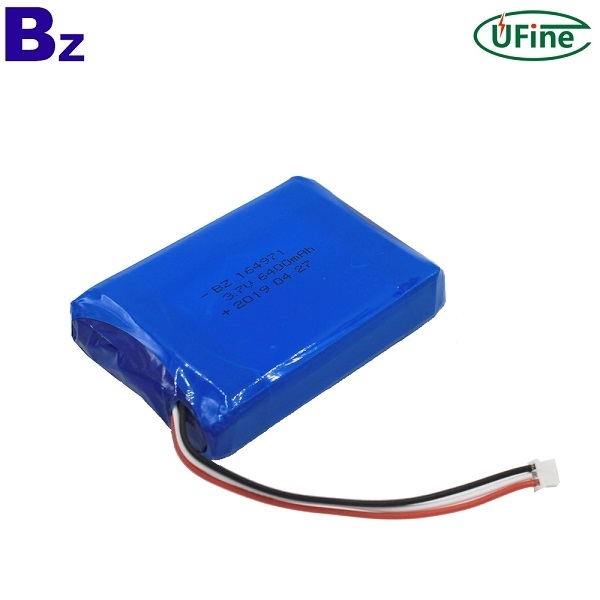 164971 6400mAh 3.7V 鋰聚合物電池 