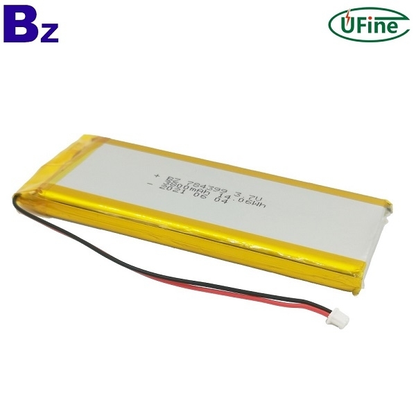 784399 3800mAh 3.7V 鋰聚合物電池