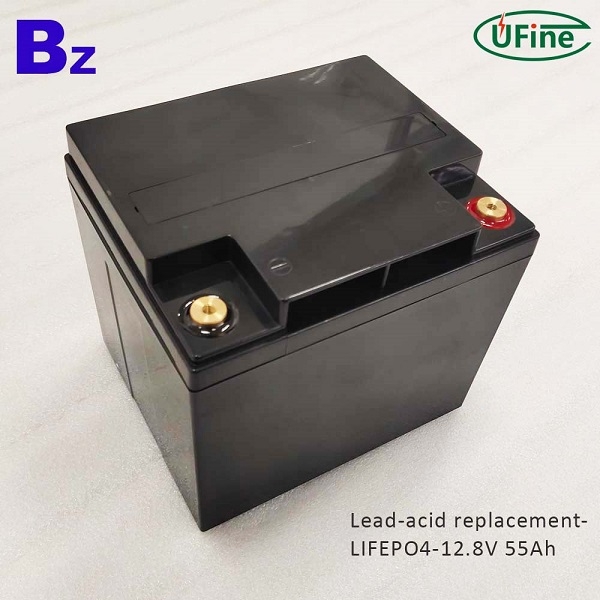 LiFePo4 12.8V 55Ah鉛酸替代品