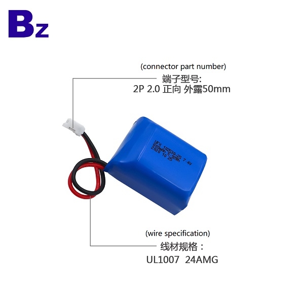 2020年中國工廠供應800mAh鋰聚合物電池