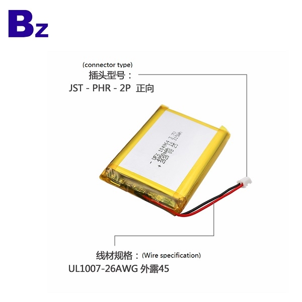 104964 4950mAh 3.7V鋰聚合物電池