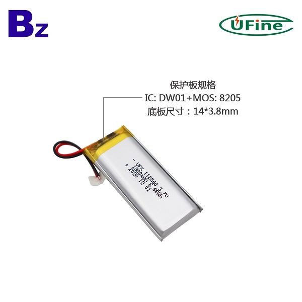 112560 1800mAh 3.7V Li-Polymer Battery