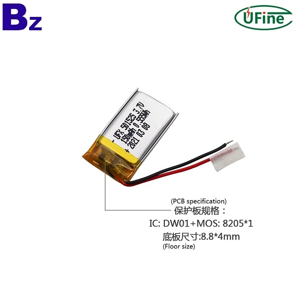 工廠批發150mAh鋰聚合物電池 