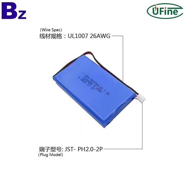 503759-2S 1200mAh 3.7V 鋰電池