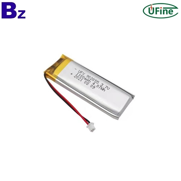  902055 1100mAh 3.7V 鋰離子聚合物電池 