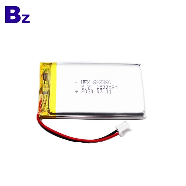 1500mAh 3.7V適用於暖手器