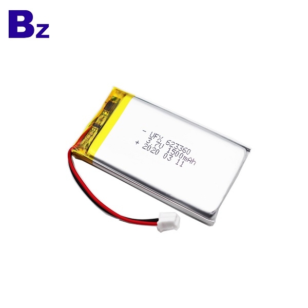 623360 1500mAh 3.7V鋰聚合物電池