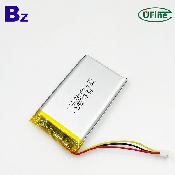 724065 3.7V 2200mAh 鋰聚合物電池