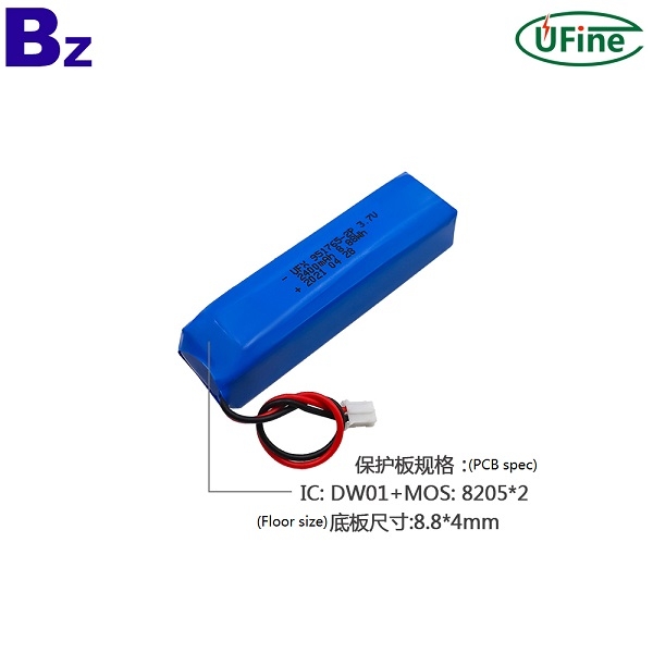 951765-2P 2400mAh 3.7V鋰離子聚合物電池