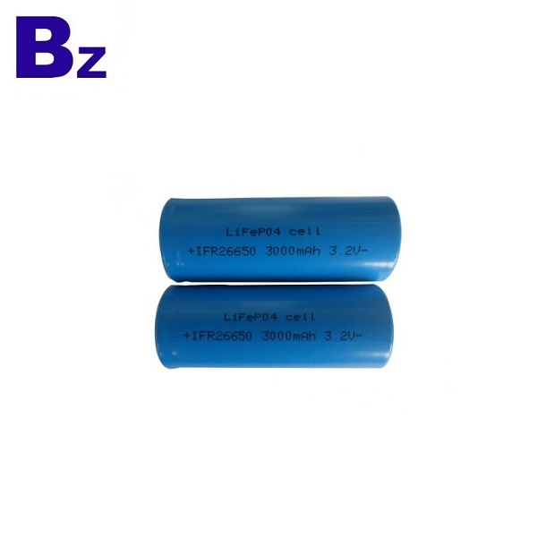 LiFePO4 電池 26650 3000mAh 3.2V 