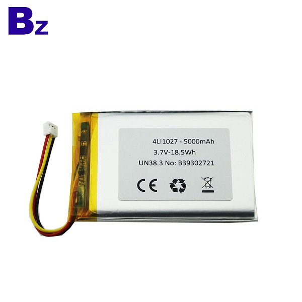 5000mah 3.7V 聚合物鋰離子電池 5000mah 3.7V 聚合物鋰離子電池